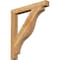 Ekena Millwork Funston Block Rough Sawn Bracket, Western Red Cedar, 4"W x 36"D x 40"H BKT04X36X40FST05RWR - alternate 1